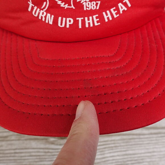 VINTAGE ST LOUIS CARDINALS WORLD SERIES FEVER 1987 80s TRUCKER SNAPBACK HAT CAP - Picture 3 of 11